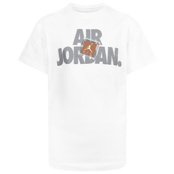 Boys' Grade School - Jordan AJ3 Clear View Short Sleeve T-Shirt - Black/White