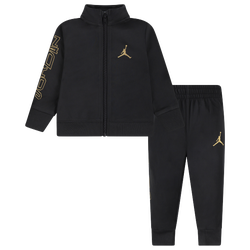 Boys' Infant - Jordan Take Flight B&G Tricot Set - Black/Gold