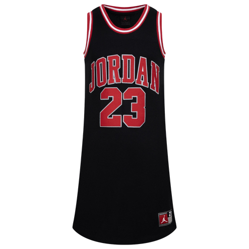 

Girls Jordan Jordan 23 Jersey Dress - Girls' Grade School Red/Black Size L