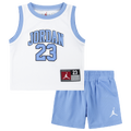 Jordan 23 Jersey Set - Jordan White/Carolina