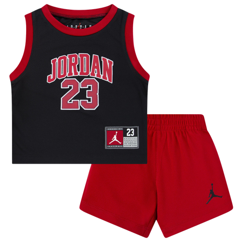 

Jordan Boys Jordan 23 Jersey Set - Boys' Infant Black/Red Size 24MO