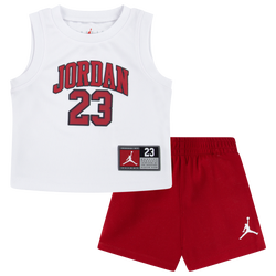 Boys' Infant - Jordan 23 Jersey Set - White/Red