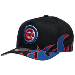 Adult - Mitchell & Ness Cubs Hot Head Pro Pinch Cap - Black/Multi