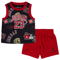 Boys' Infant - Jordan 23 Printed Jersey Set - White/Black