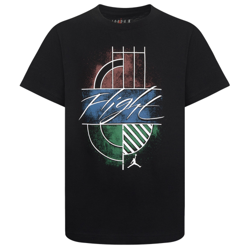 BOYS - Jordan MJ's Playground Short Sleeve T-Shirt - Red/Black
