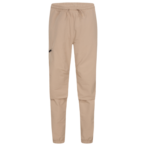 

Boys Jordan Jordan Essential Zip Pocket Woven Pants - Boys' Grade School Tan/Tan Size S