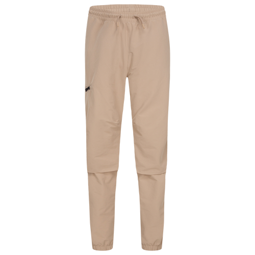 

Jordan Boys Jordan Essential Zip Pocket Woven Pants - Boys' Grade School Tan/Tan Size M