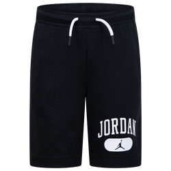 Boys' Preschool - Jordan Mesh PE Shorts - Black/Black