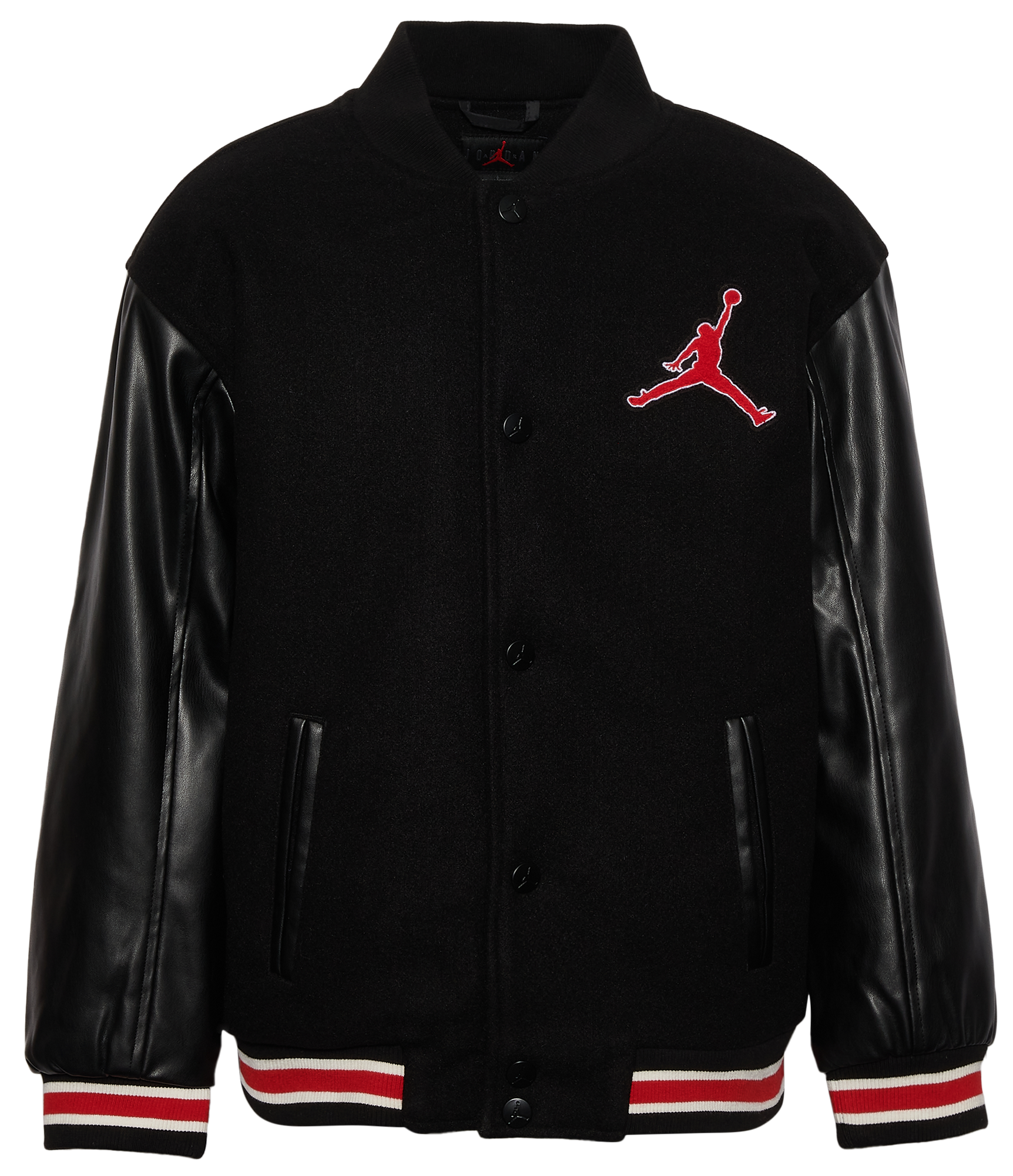 Jordan leather varsity jacket online