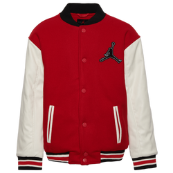 Boys' Grade School - Jordan Varsity Jacket - Gym Red/White