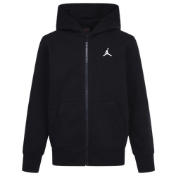 Boys' Grade School - Jordan Brooklyn Full-Zip Hoodie - Black