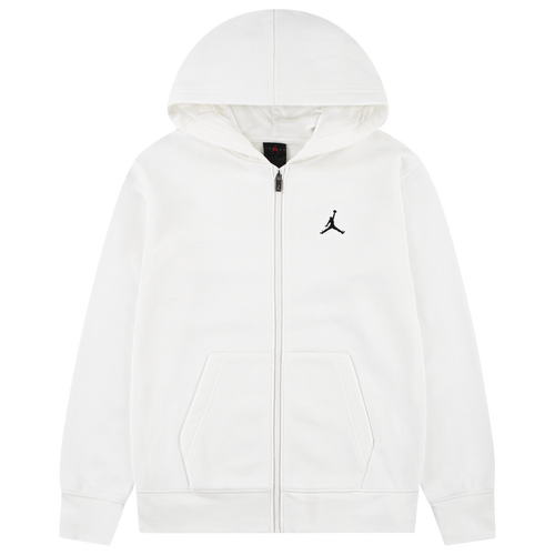 BOYS - Jordan Brooklyn Full-Zip Hoodie - Sail/White