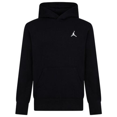 

Boys Jordan Jordan Brooklyn Pullover Hoodie - Boys' Grade School Black Size XL