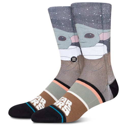 

Stance Stance Grogu By Jaz Crew Socks - Adult Multi/Gray Size L