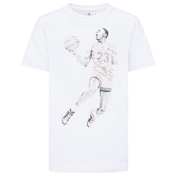 Boys' Grade School - Jordan Jumpman Jersey T-Shirt - White