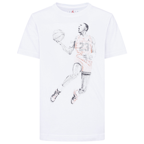 

Boys Jordan Jordan Jumpman Jersey T-Shirt - Boys' Grade School White Size M