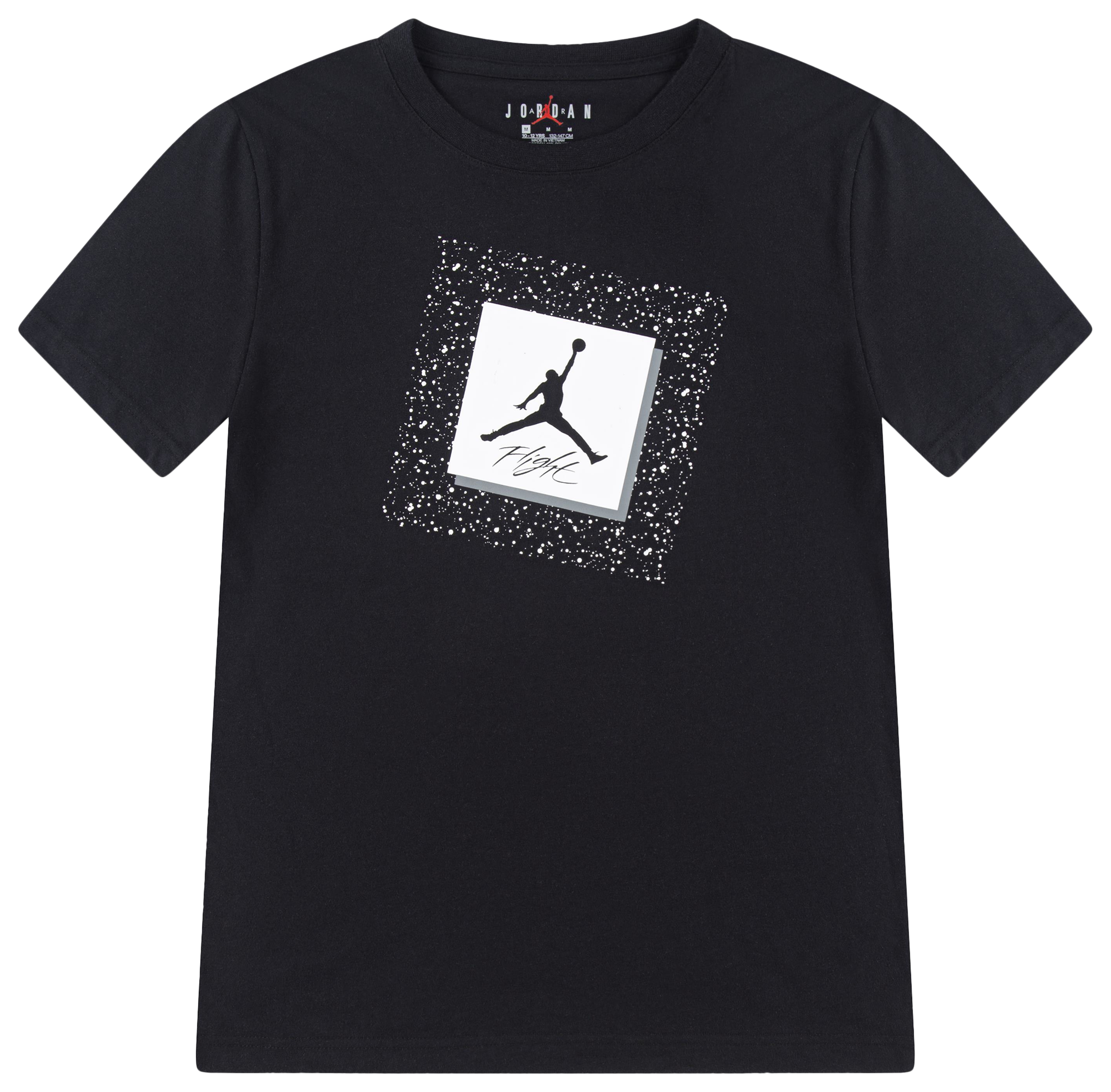 [Air Jordan]Black White Flash Printing T-shirt 半袖Tシャツ JORDAN BRAND VINTAGE T-SHIRT 