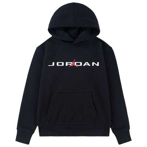 Jordan Boys   Baseline Hoodie In Blue