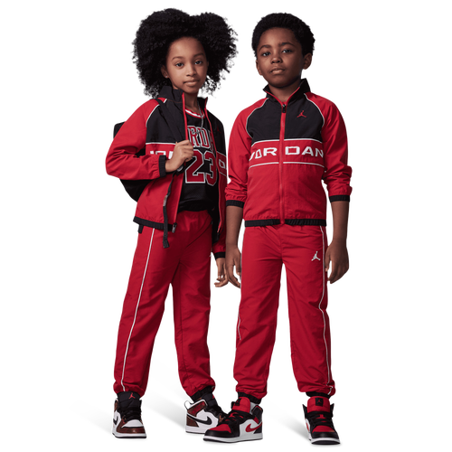 BOYS - Jordan Wind Breaker Piping Set - Gym Red