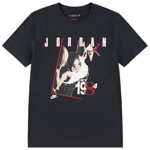 BOYS - Jordan Retro 1984 Short Sleeve T-Shirt - Off Noir