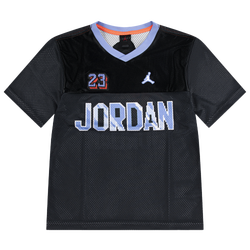 Boys' Grade School - Jordan Customized Air Soccer Jersey - Black/Blue