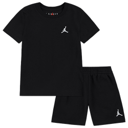 Boys' Toddler - Jordan Brooklyn Essential Fleece Shorts - Black/Black