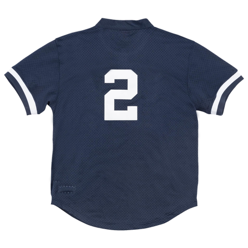 

Mitchell & Ness Mens Derek Jeter Mitchell & Ness Yankees BP Pullover Jersey - Mens Navy Size M