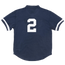 Mitchell & Ness Yankees BP Pullover Jersey - Men's Navy