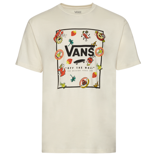 

Vans Classic Print Box Fruit Short Sleeve T-Shirt - Mens Black/White Size M
