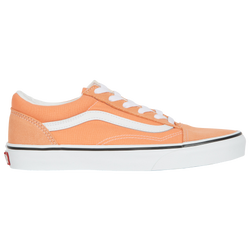 Boys' Grade School - Vans Old Skool - White/Orange