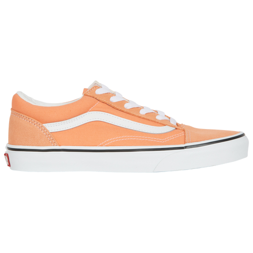 

Boys Vans Vans Old Skool - Boys' Grade School Shoe Orange/White Size 03.5