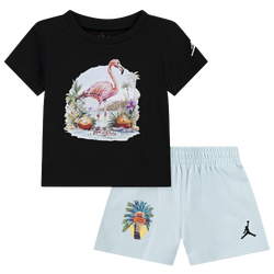 Boys' Infant - Jordan MJ Flight Essentials SMR Pack Shorts Set - Glacier/Black