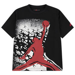 Boys' Grade School - Jordan Branded Seasonal T-Shirt - Red/Black