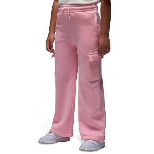 Jordan Girls   Brooklyn Fleece Cargo Pants In Pink