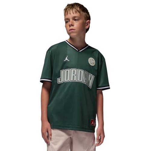 Jordan Boys   Sport Jersey In Green