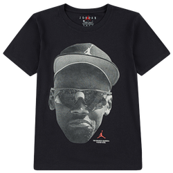 Boys' Grade School - Jordan But He Tried T-Shirt - Off Noir/Grey