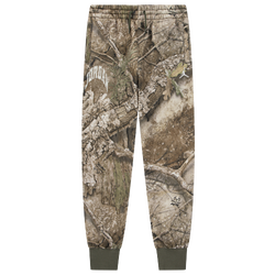 Boys' Grade School - Jordan MVP Realtree Fleece Pants - Olive/Olive