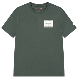 Boys' Grade School - Jordan Printed AAJBN Label T-Shirt - Midnight Green