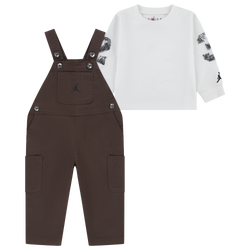 Boys' Infant - Jordan MVP Overall Set - Baroque Brown