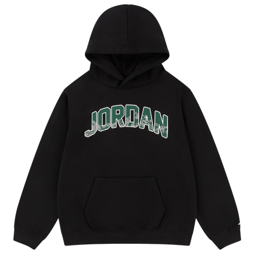 Jordan Boys 8-20 Gift Giving Hanging Long-sleeve Hoodie In Black