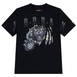 Boys' Preschool - Jordan Unleash The Beast Short Sleeve T-Shirt - Black/Grey