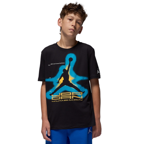  - Jordan Gamma 24 Retro T-Shirt - Black/Blue