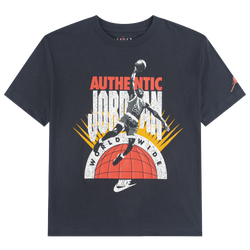 Boys' Grade School - Jordan Infrared Authentic T-Shirt - Infrared/Off Noir