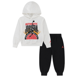 Boys' Preschool - Jordan Authentic Fleece Set - Sail/Black