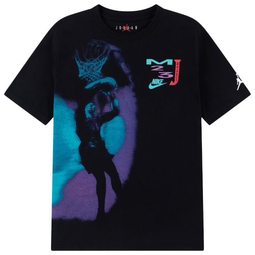  - Jordan Brooklyn Dream Dunk T-Shirt - Black/Purple