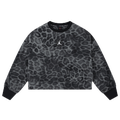 Jordan Sport AOP Crew Fleece - Jordan Black