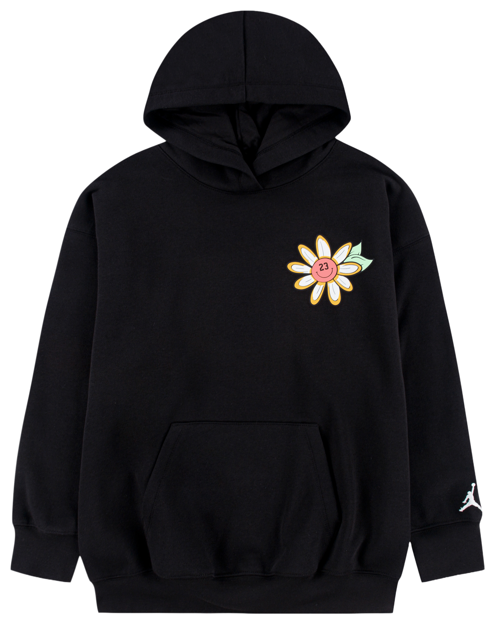 Jordan Floral Flight AOP Pullover Hoodie - Girls' Grade School