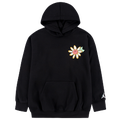 Jordan Floral Flight AOP Pullover Hoodie - Jordan Black/Pink Gaze