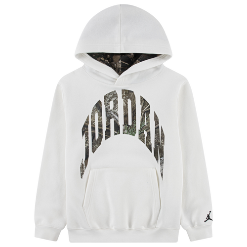 Jordan Boys   Mvp Realtree Arch Pullover Hoodie In White