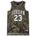 Jordan MVP Realtree Print 23 Jersey - Jordan White/Olive